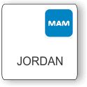 (image for) MAM USA White Badge